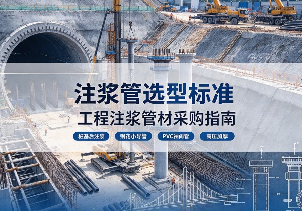 华宁注浆管选型标准